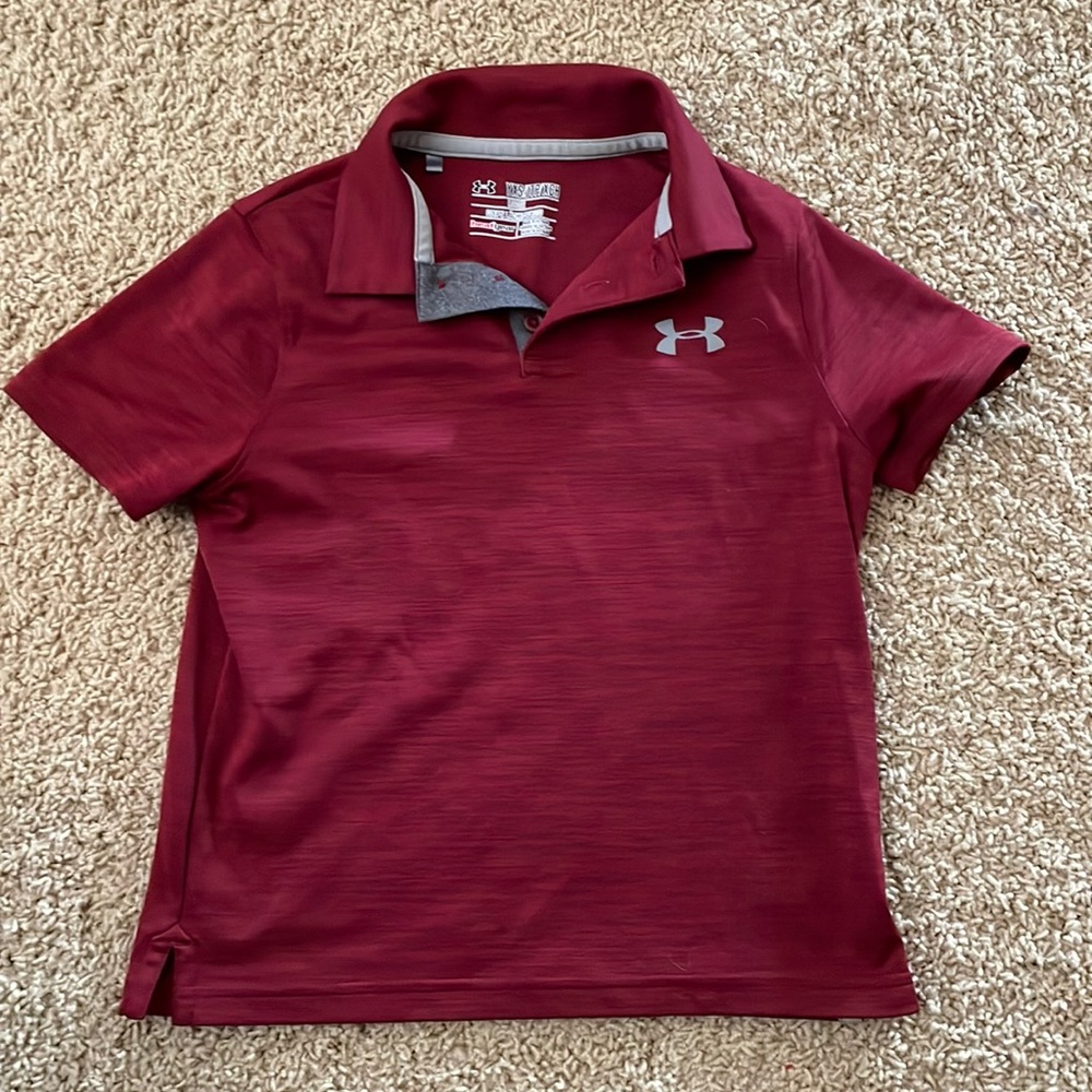 Maroon shirt